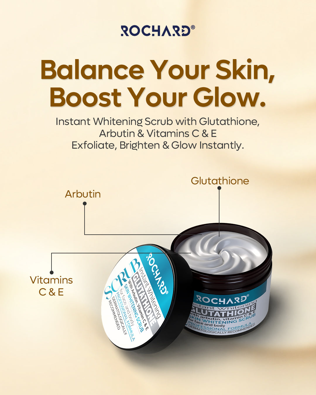 Instant Whitening Scrub