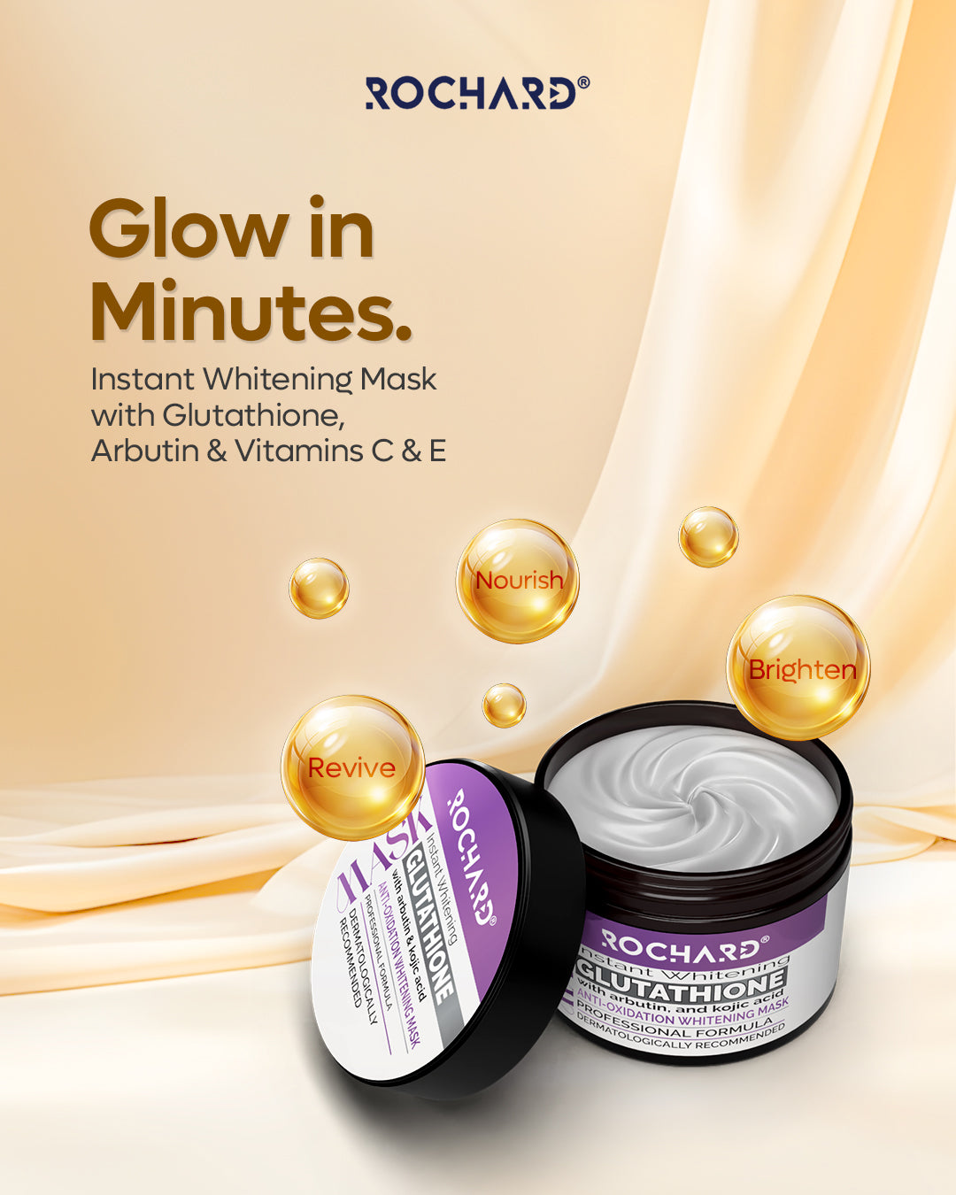 Glutathione Instant Whitening Mask